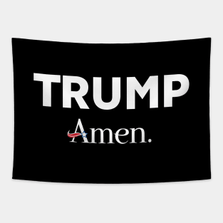 Trump Amen Tapestry