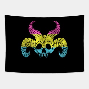 Sea Devil Pansexual Pride Tapestry