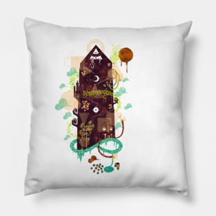 The Ominous and Ghastly Mont Noir Pillow