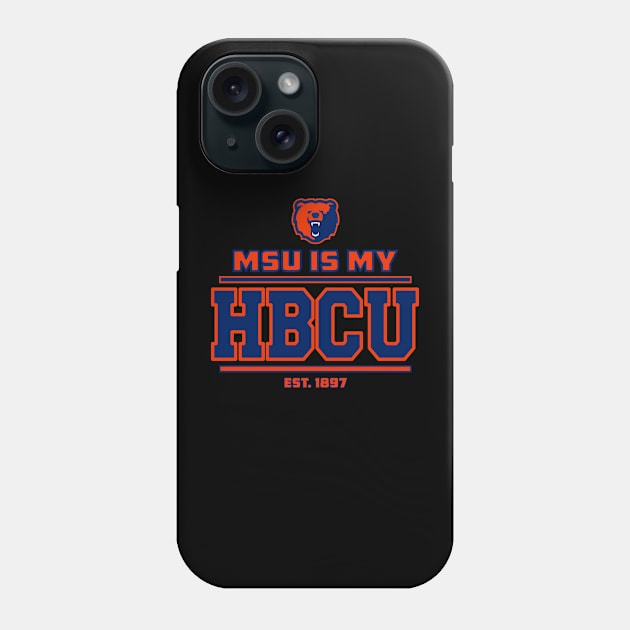 Morgan State 1867 University Apparel Phone Case by HBCU Classic Apparel Co