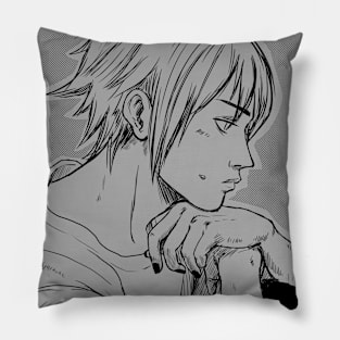 Sad thought/ anime style/manga Pillow