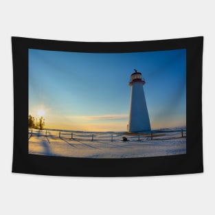 Point Prim Lighthouse Prince Edward Island Tapestry