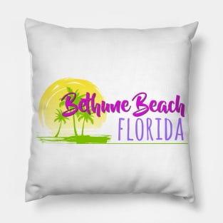 Life's a Beach: Bethune Beach, Florida Pillow