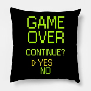 Game over Pillow