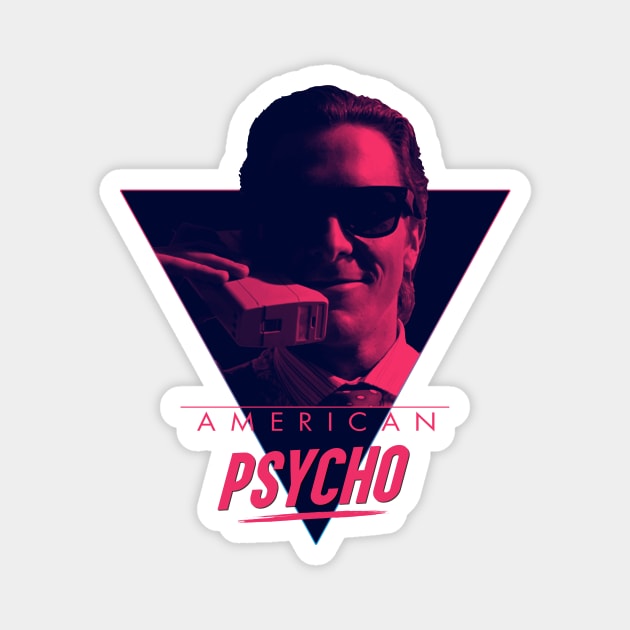 American psycho - 90s Magnet by TheSnowWatch