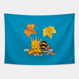 Sleeping Bee Tapestry