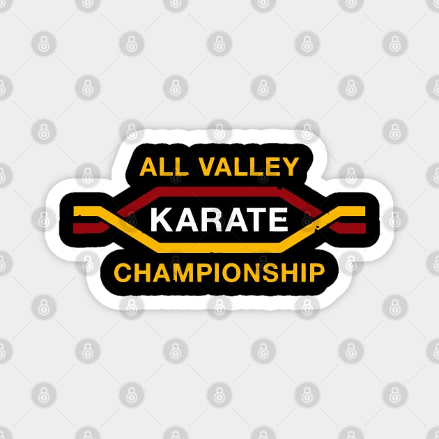 All valley karate championship Magnet by Rundown