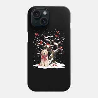 Rottweiler Scarf Cardinal Snow Christmas Phone Case