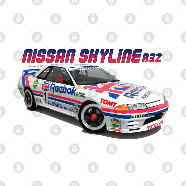 Nissan Skyline GT-R R32 by PjesusArt