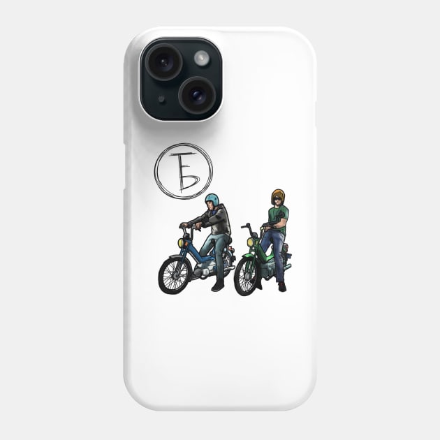 The Frontbottoms Motorcycle Club Phone Case by tan-trundell