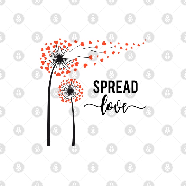 Spread love dandelion by beakraus