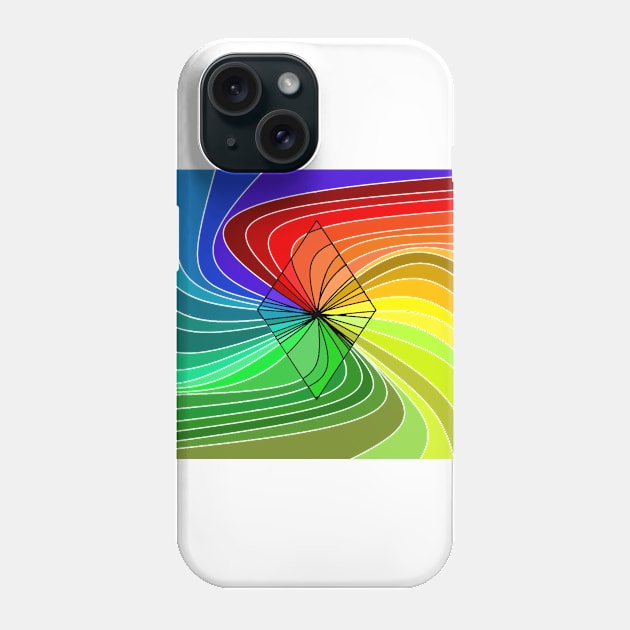 Color Swirl Phone Case by Hoshi3Kara