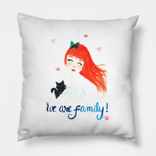 We are Family! Pillow