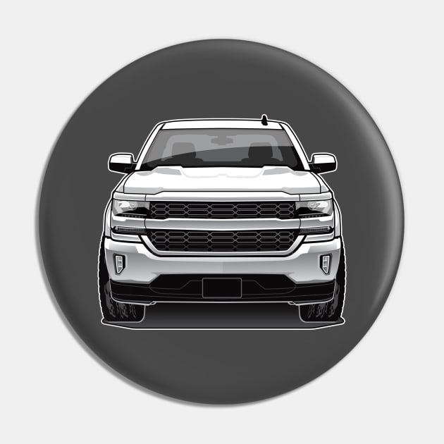 2018 Chevy 1500 Pick up BW Pin by RBDesigns