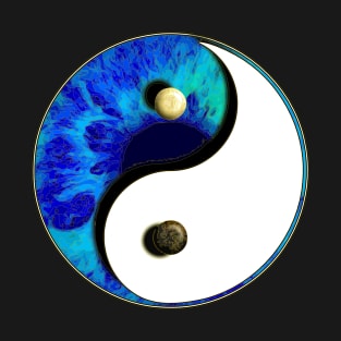 Ying Yang Blue Moves T-Shirt