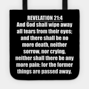 Revelation 21:4 King James Version (KJV) Tote