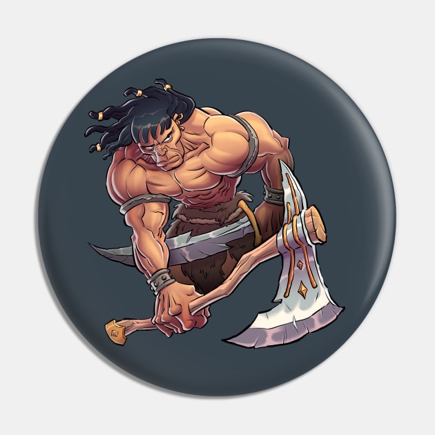 Conan The Barbarian Pin by tommartinart