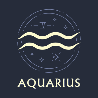 Zodiac Aquarius T-Shirt