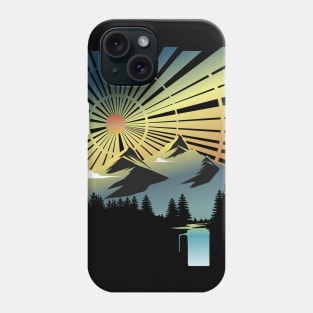 sun effect Phone Case