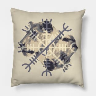 Lioness Sigil Sacred Geometry Pillow