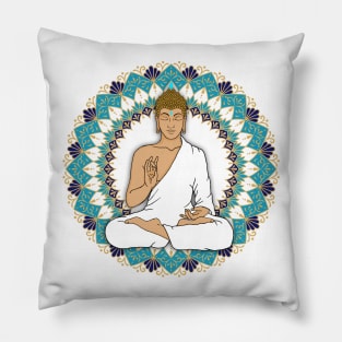 Mandala Abhaya Mudra Buddha Pillow