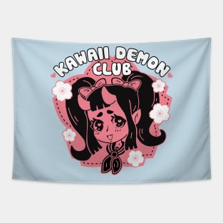 Kawaii Demon Club Tapestry