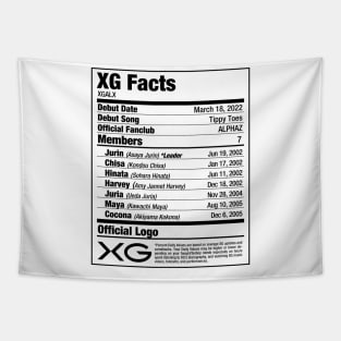 XG Nurtitional Facts 2 Tapestry