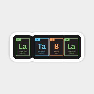 La Tabla - The Periodic Table Magnet