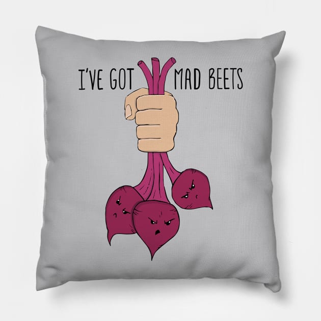 Mad Beets Pillow by jayMariah