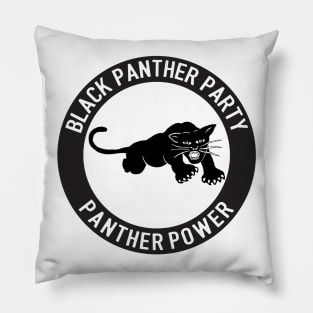 The Black Panther Party, Black History, Black Lives Pillow