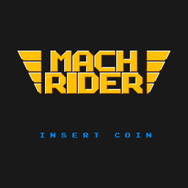 Mach Rider - Arcade Title Screen by MalcolmDesigns