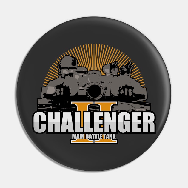 Challenger 2 Tank Pin by TCP