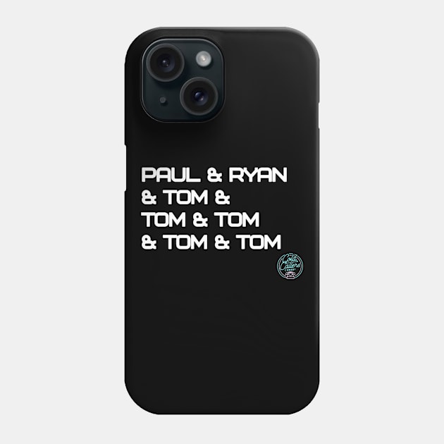 The Cast List Phone Case by Cold Callers Comedy