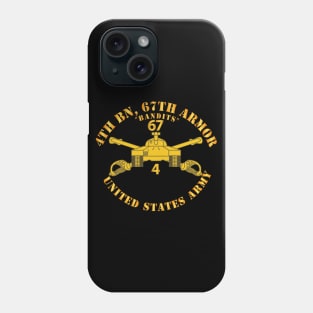 4th Bn 67th Armor - Armor Branch Phone Case