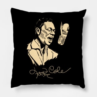 Nat King Cole Pillow