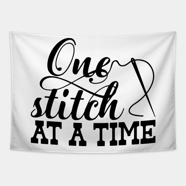 One Stitch at a Time Tapestry by JAFARSODIK