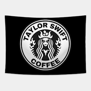 Coffee Logo Illustration - TaylorSwift Tapestry