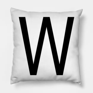 Helvetica W Pillow