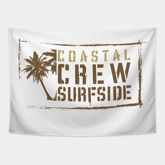 Costal Crew Surfside Tapestry by madeinchorley