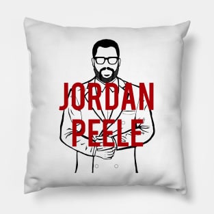 Jordan Peele Portrait Pillow