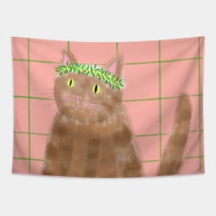 chloe the cat Tapestry