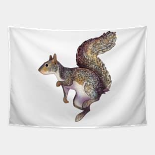 Cozy Squirrel Tapestry