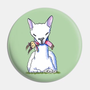 The Dolly Llama Pin