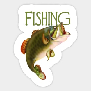 Funny Fisherman Stickers for Sale