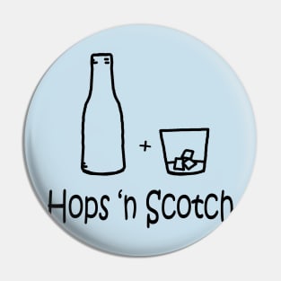 Hops 'n Scotch Pocket Pin