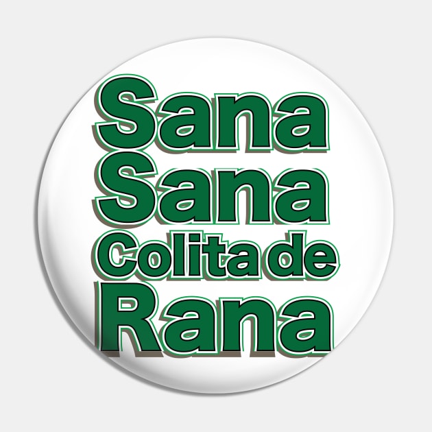 Sana Sana Colita de Rana Pin by Estudio3e