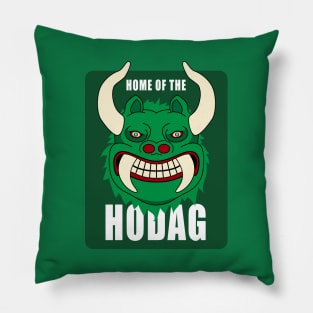 Home of the Hodag Grinning Hodag Pillow