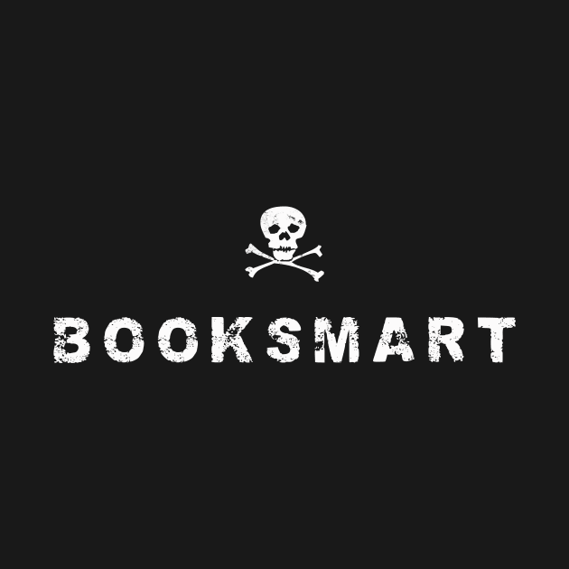 booksmart and skull by Kingrocker Clothing