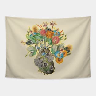 Organic Heart Tapestry