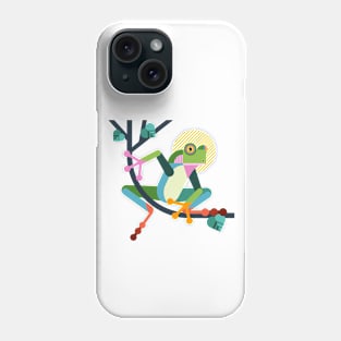 Frog Geometric Design Phone Case